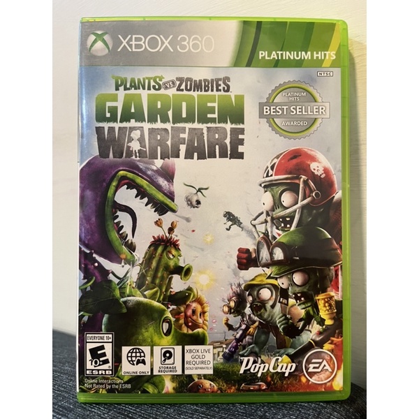XBOX360植物大戰殭屍遊戲片plants.vs.zombies 蝦皮購物