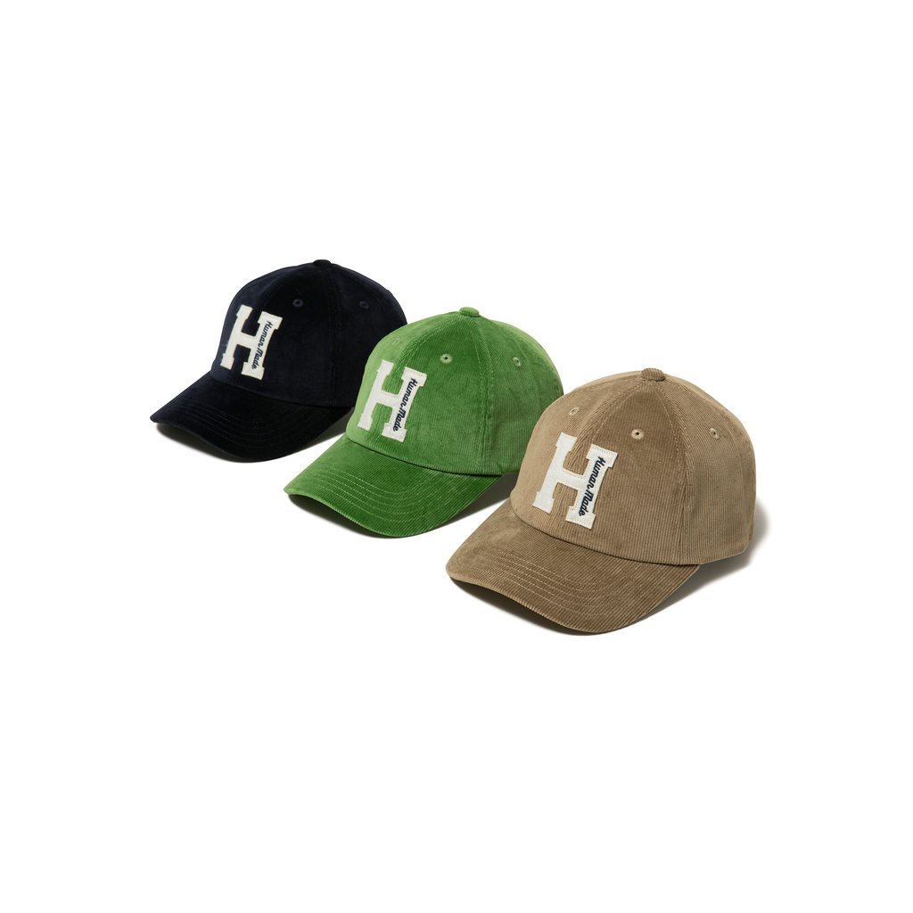 日貨代購CITY】2021AW HUMAN MADE 6PANEL CORDUROY CAP 老帽燈心絨現貨