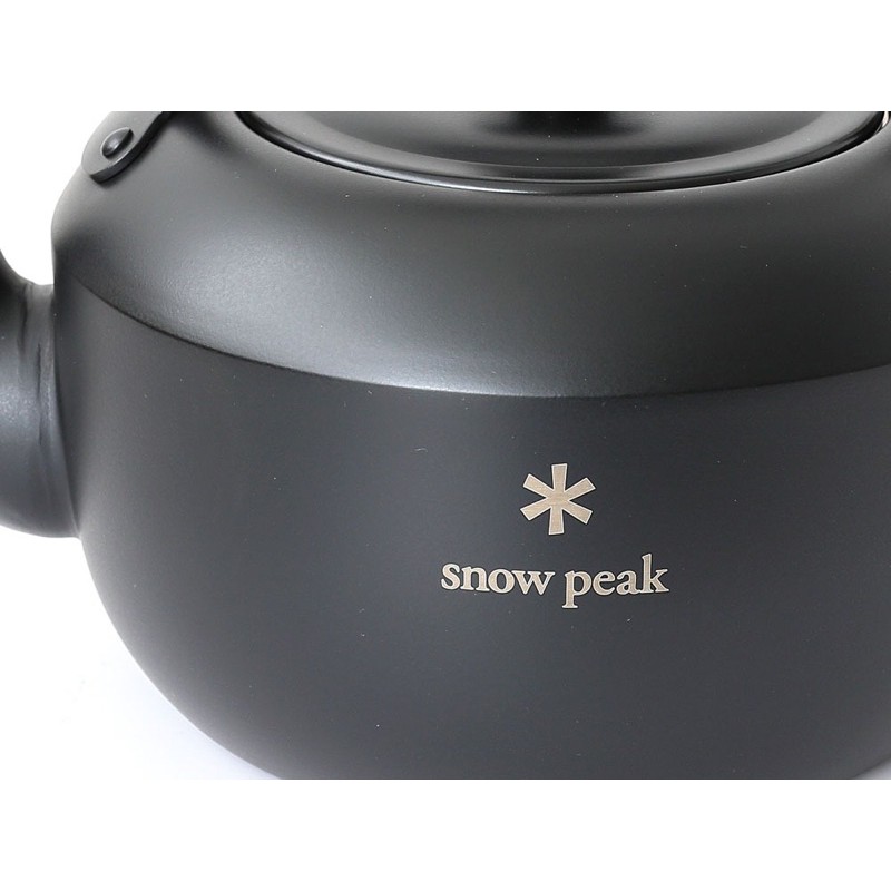 鐵木真]Temüjin户外生活Snow Peak PG-009 霧黑經典茶壺1.5公升