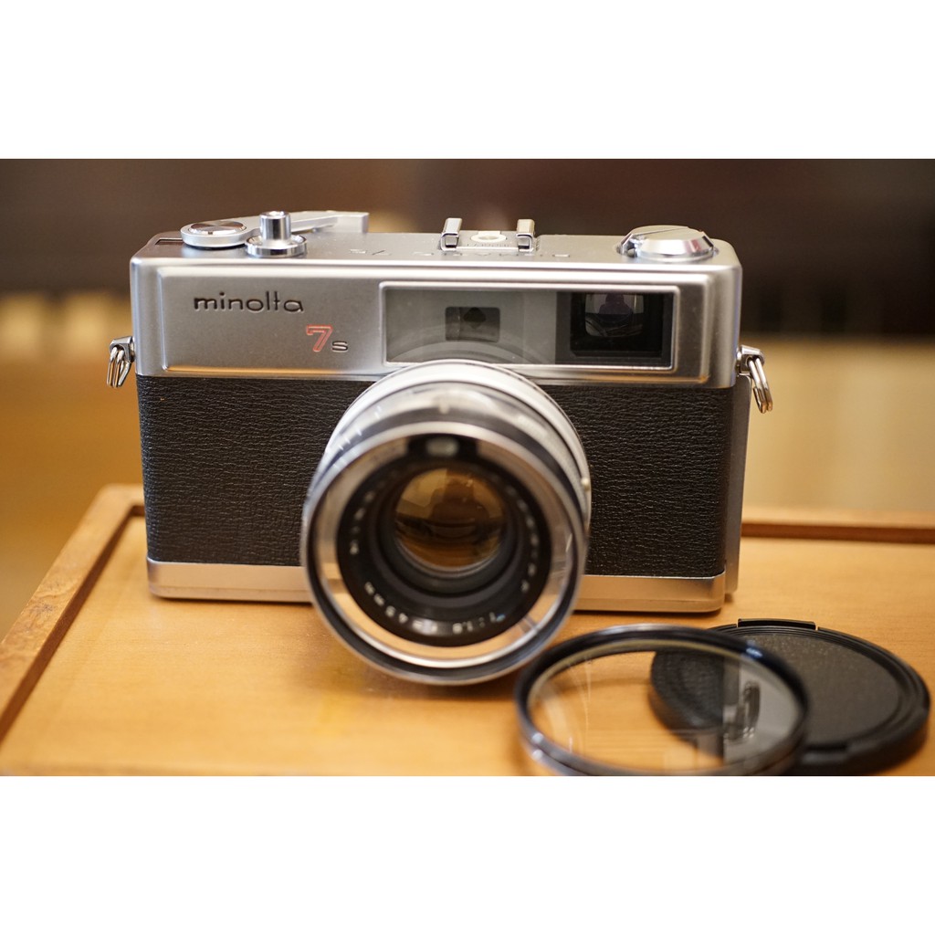 不錯的日系RF相機 Minolta Hi-Matic 7S品相漂亮優質的中高階全能機種0110