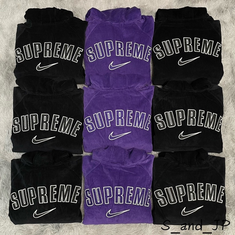 全新現貨Supreme x Nike 22SS春夏聯名ARC Corduroy 刺繡燈芯絨口袋外套