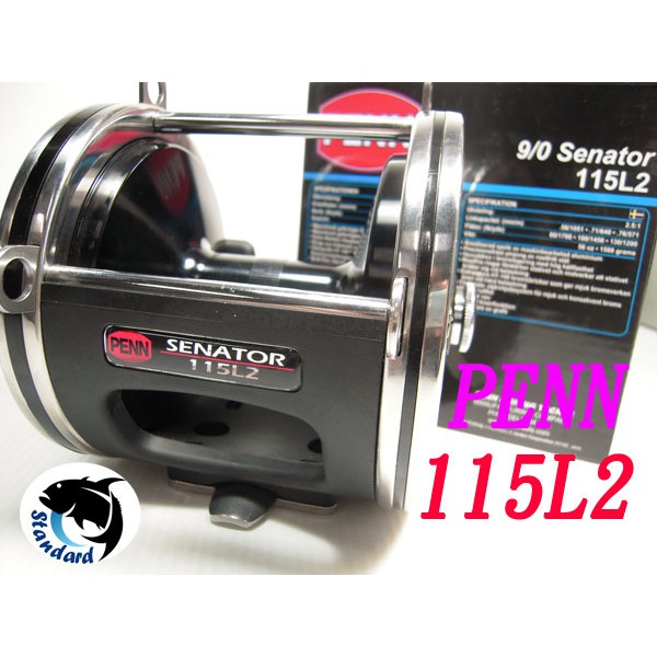 NEMOSHOP] PENN 115L2 #9/0強力鼓式捲線器#船釣#重磯#鼓式捲線器| 蝦皮購物