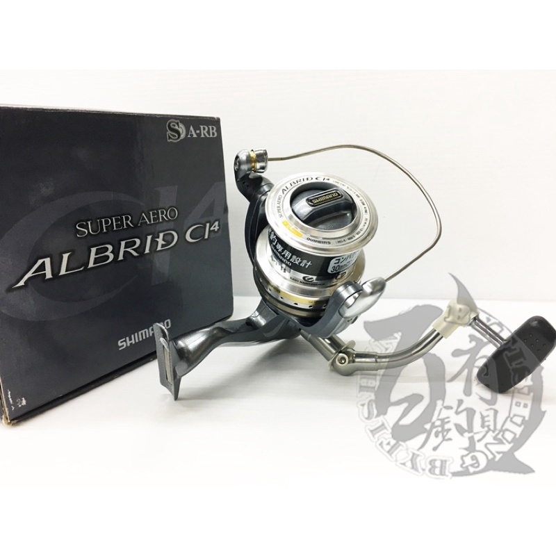 ◎百有釣具◎SHIMANO SUPER AERO ALBRID CI4 遠投捲線器雙線杯 ◎百有釣具◎SHIMANO SUPER AERO ALBRID CI4 遠投捲線器雙線杯