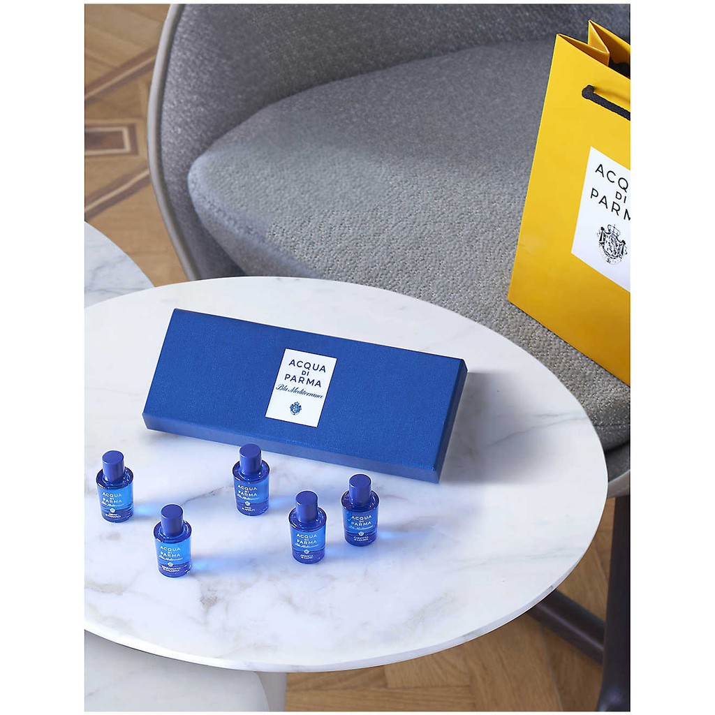 acqua di parma blu mediterraneo miniature gift set