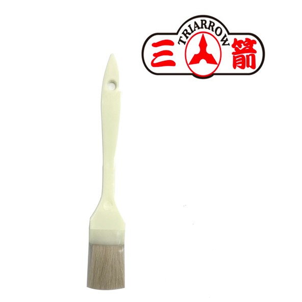 *Ju寶庫* 三箭牌 考試專用羊毛刷 3CM/4CM/5CM 刷子 油刷 奶油刷 烘焙刷 | 蝦皮購物