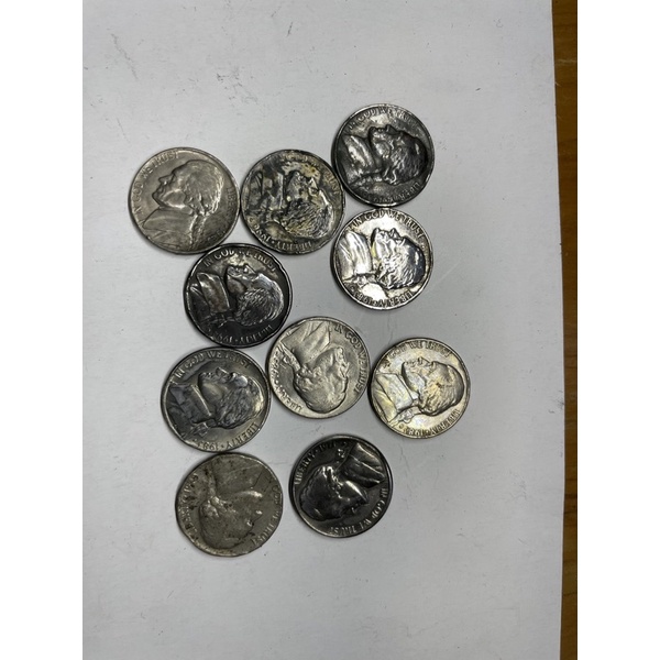 5美分10枚，一起賣流通品項 | 蝦皮購物
