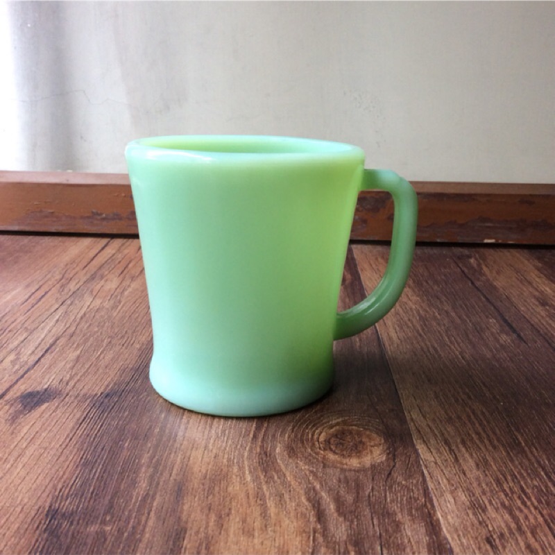 Fire King Jadeite D-handle Mug 翠玉咖啡馬克杯| 蝦皮購物