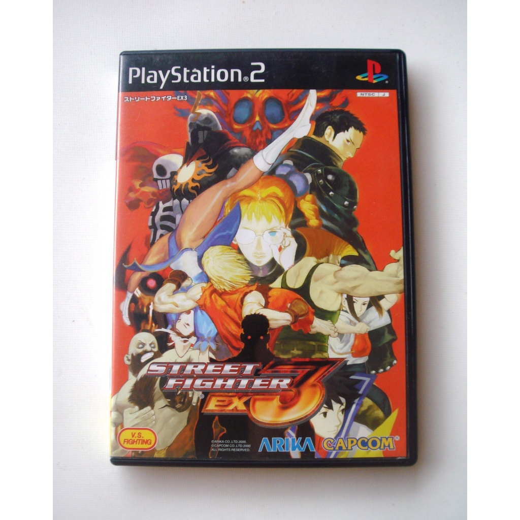 PS2 快打旋風 EX3 STREET FIGHTER EX3