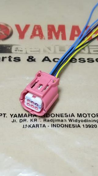 山葉 插座 CCU 通信 PIN 6 控制單元 CCU 雅馬哈 Nmax aerox fazzio R15 v4 原裝 | 蝦皮購物