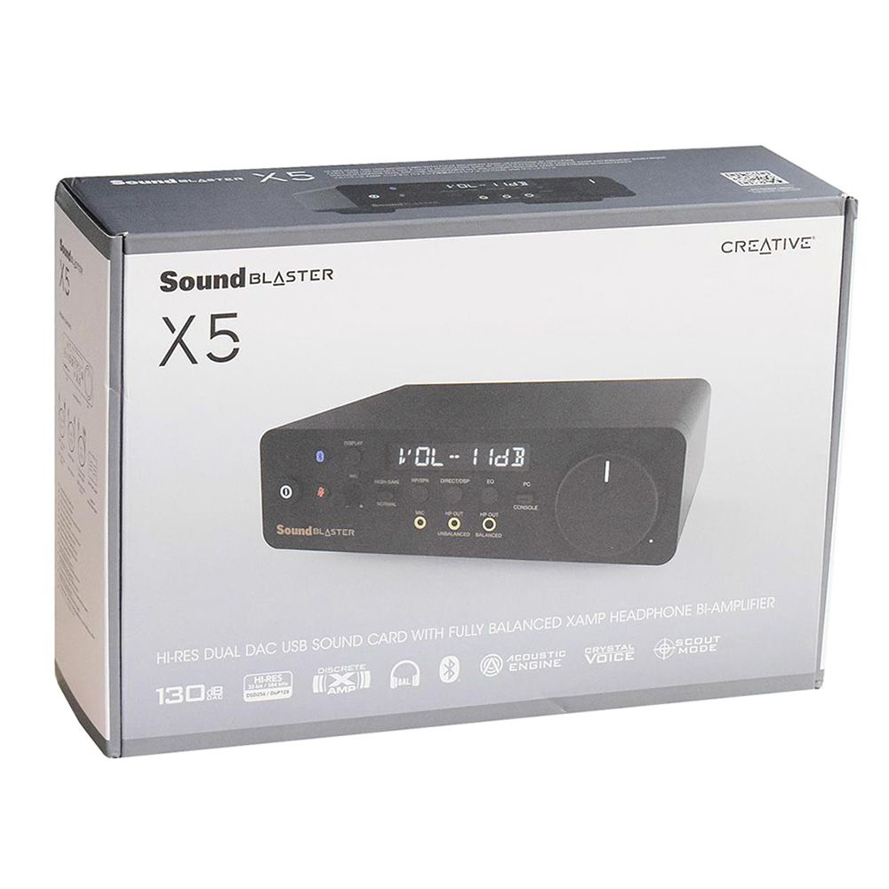 Creative Sound Blaster X5 高解析度外置雙DAC USB 音效卡SB1820