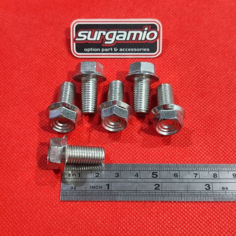 10x20 六角不銹鋼 probolt Bolt 14th Thread Bolt 2cm 長 heng 泰國 | 蝦皮購物