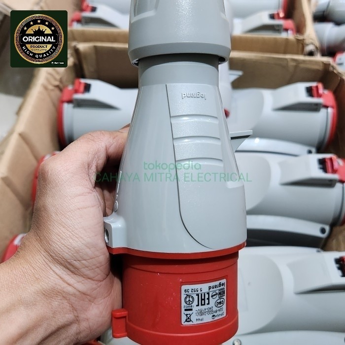 Legrand 32A 5Pin 3P+N+E P17 Ip44 380-415V 快速處理參考 555239 原創 | 蝦皮購物