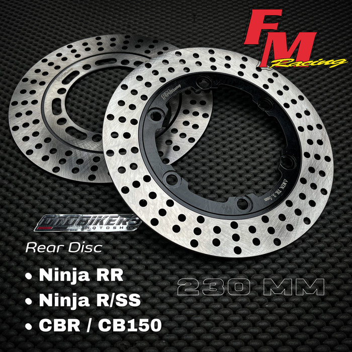 Fm Racing Disc 230 Mm Ninja 150 Rr Krr 後盤 | 蝦皮購物