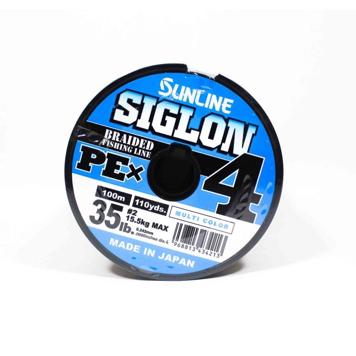Sunline P.E Ligne X4 Siglon 300M P.E 2 35LB Dark Green (1106