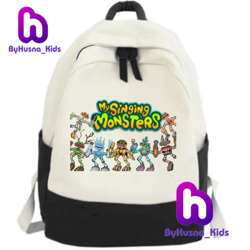 Wubbox MY SING MONSTERS BACKPACK 兒童背包 MY SING MONSTER 兒童男女通用 | 蝦皮購物