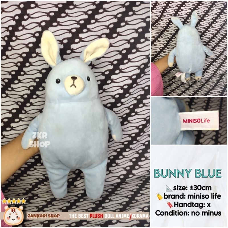 Bunny PENGUIN Doll ORIGINAL MINISO LIFE 韓劇 Antem 睡時不是機器人 蝦皮購物