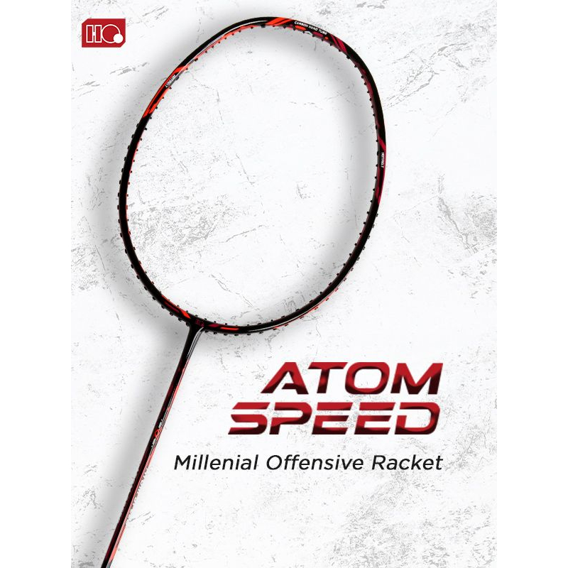 Hiqua Atom Speed 羽毛球拍免費包 T 恤線握把 | 蝦皮購物