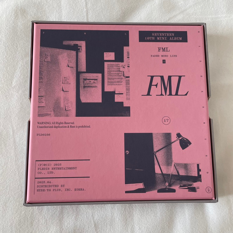 專輯 ONLY SEVENTEEN FML 普通 B 版 | 蝦皮購物