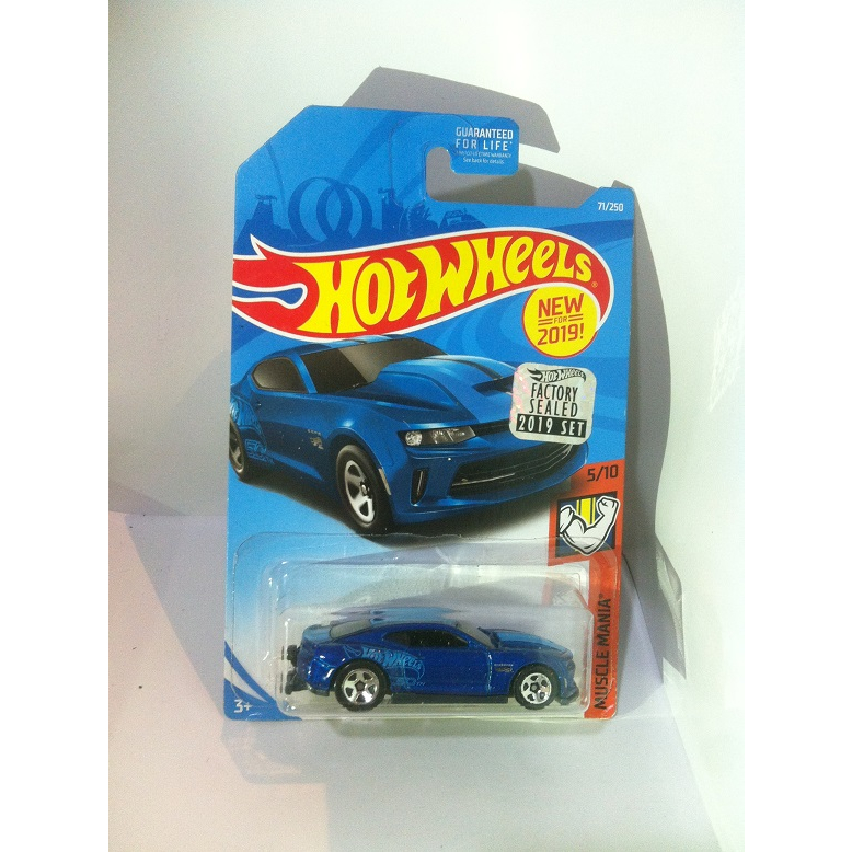 Hot Wheels 2019 Muscle Mania 迷你係列 518 Copo Camaro SS 金屬片藍 De 蝦皮購物