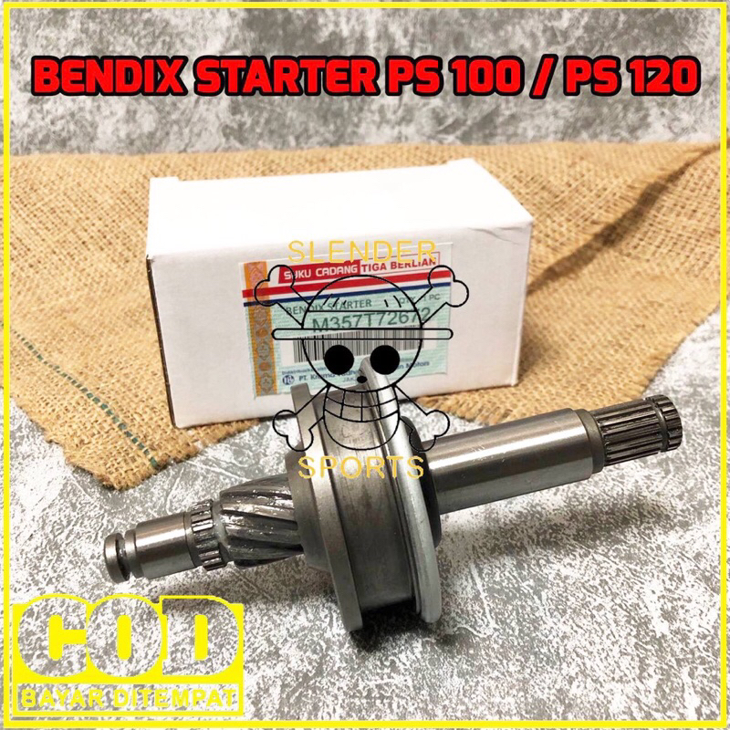 BENDIX 啟動器 PS 120 BENDIK 啟動器 CANTER PS 120 PS 100 M357T72672 | 蝦皮購物