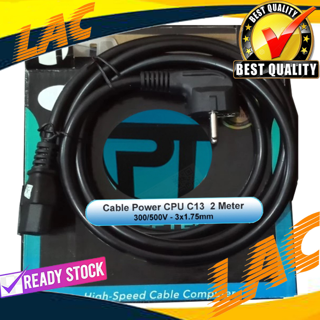 Proftech 2 米 CPU 電源線 3x1.75mm 厚 PC 電源線 2 年保修 | 蝦皮購物