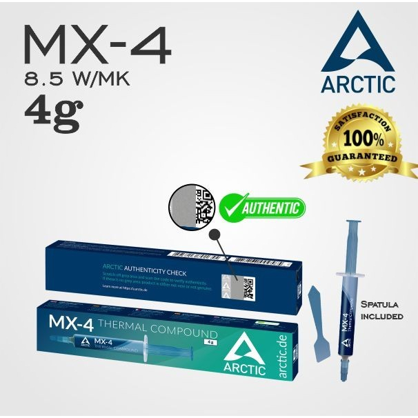 ARCTIC MX-4 4 + Spatula Thermal Paste With 8.5 W/MK - AliExpress