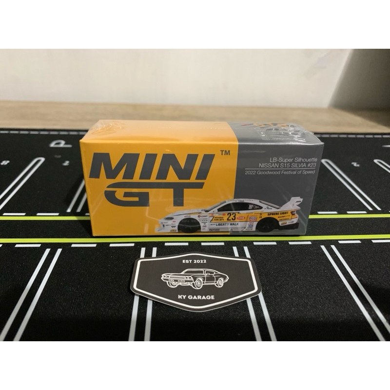 Mini GT LB 超級剪影 Nissan Silvia S15 Silvia 23 2022 Goodwood 速度 | 蝦皮購物