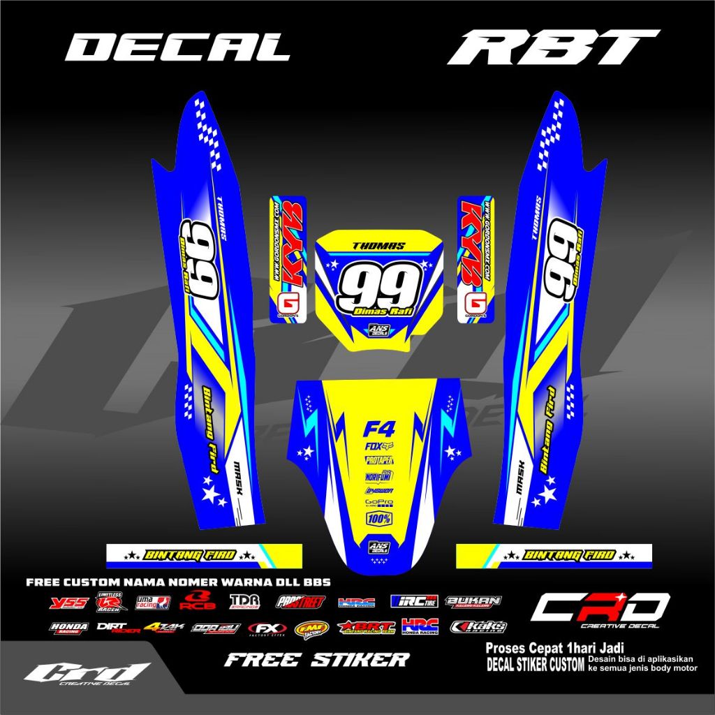 山葉 貼花 RBT BODY JUPITER YAMAHA VEGA 全新全身 DEKAL 貼紙條紋 TERBARU H | 蝦皮購物