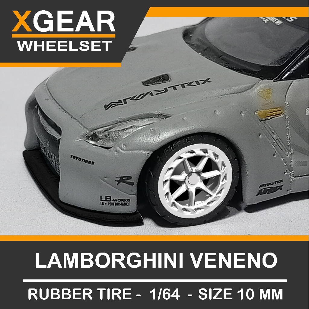 HOT WHEELS Hotwheels 優質壓鑄橡膠輪胎 1:64 MINI GT KAIDO Xgear Rims | 蝦皮購物
