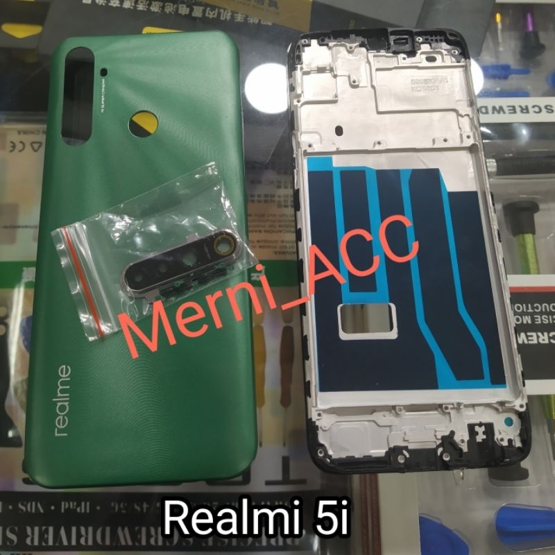 Kessing Cessing hausing 全套液晶框架 Realme 5i Backdor 中骨框架 蝦皮購物