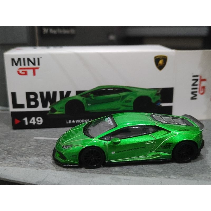 Mini Gt 149 磅Works 蘭博基尼Huracan 綠色| 蝦皮購物