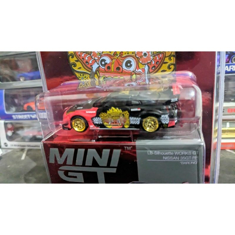 NISSAN 壓鑄 Mini GT LBWK 日產 Skyline GTR R35 Barong no 651 泡罩 | 蝦皮購物