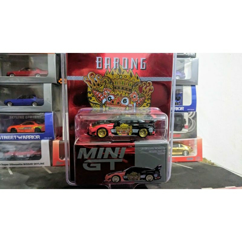 NISSAN 壓鑄 Mini GT LBWK 日產 Skyline GTR R35 Barong no 651 泡罩 | 蝦皮購物