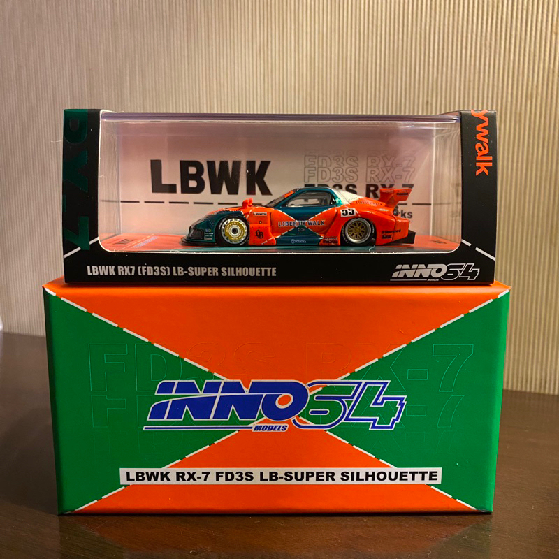 Inno64 Liberty Walk LBWK RX-7 FD3S LB 超級剪影 CHASE 馬來西亞壓鑄博覽會 2 | 蝦皮購物