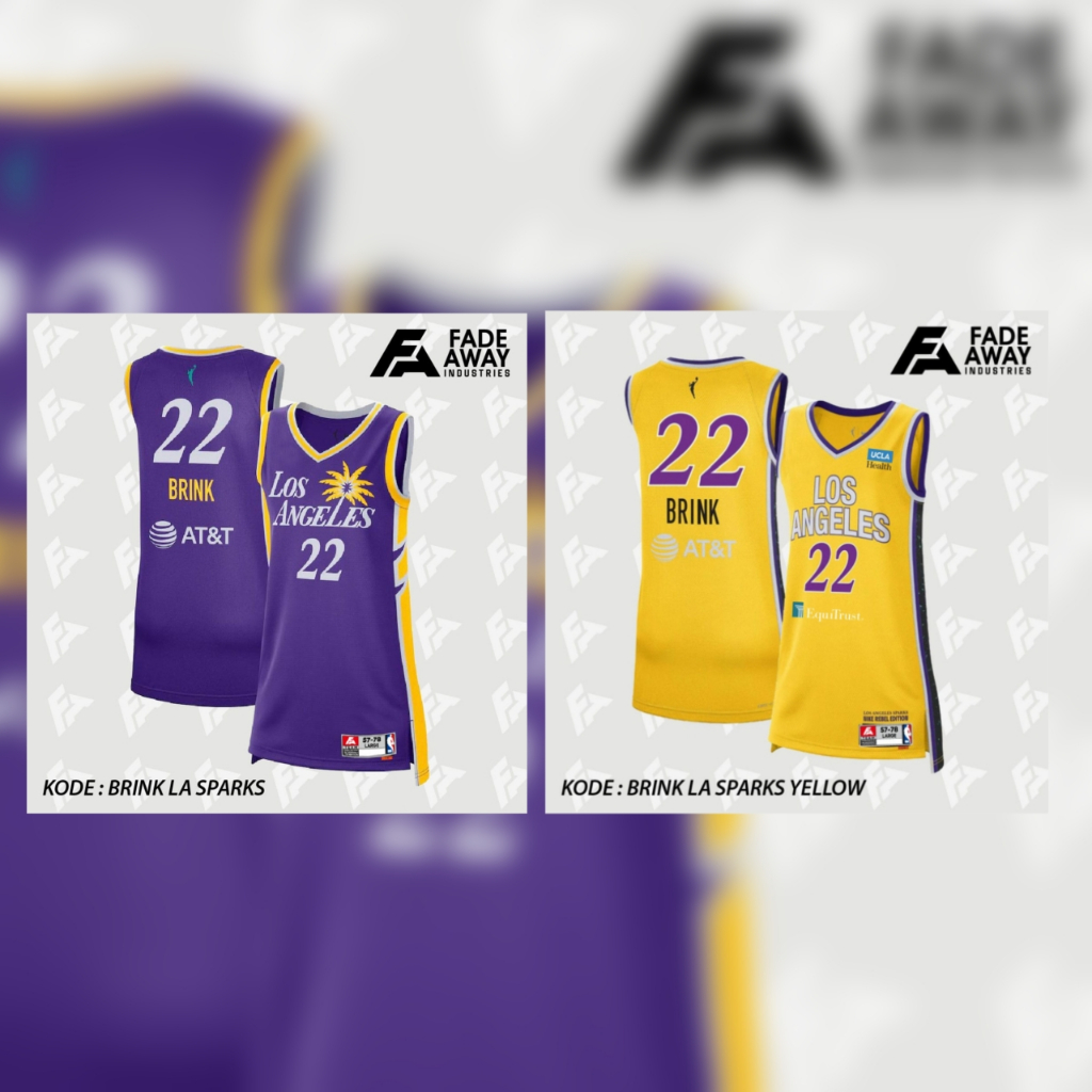 Wnba 洛杉磯火花金馬崙·布林 22 籃球球衣 | 蝦皮購物