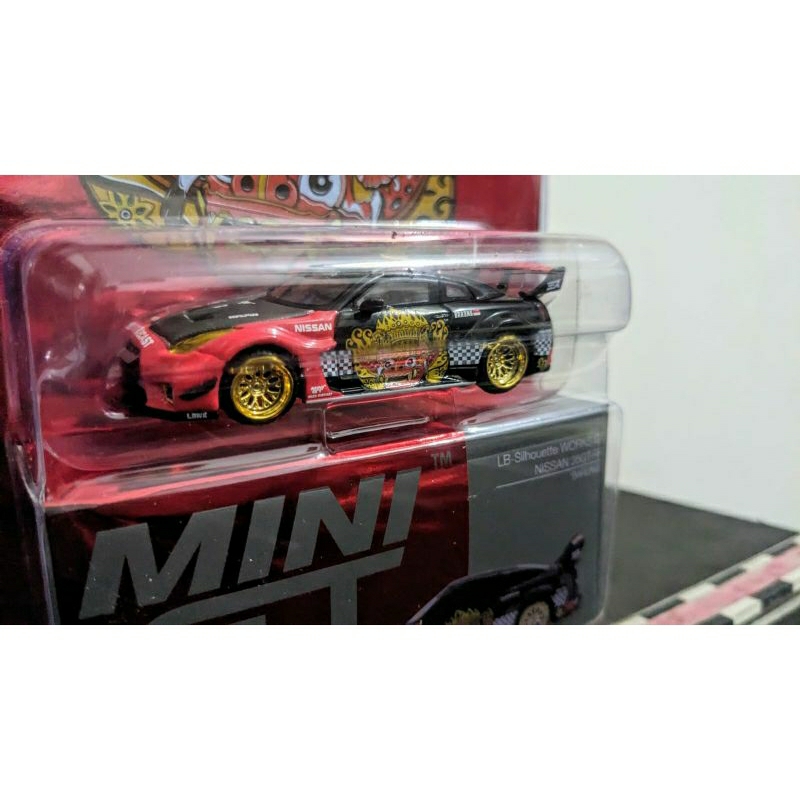 NISSAN 壓鑄 Mini GT LBWK 日產 Skyline GTR R35 Barong no 651 泡罩 | 蝦皮購物