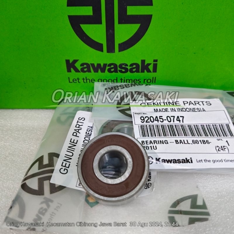 KAWASAKI 原裝川崎ksr110 z125前輪軸承92045-0747 | 蝦皮購物