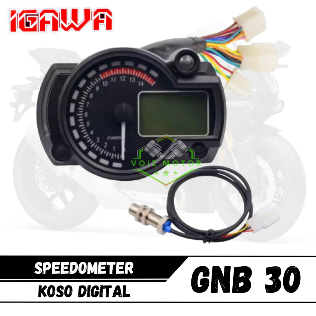 Speedo Meter Speedometer koso Model Rx2n 通用數字 koso Rx2n 車速表適 | 蝦皮購物