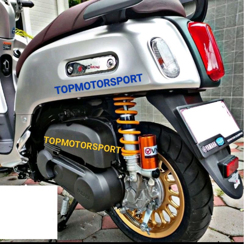 山葉 Vnd AK 889 B1 SHOCK YAMAHA FAZZIO 底管點擊回彈 UK-330MM 原裝 VND | 蝦皮購物
