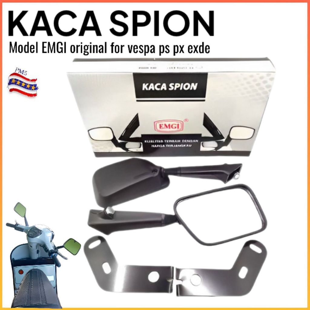 Vespa EMGI 後視鏡一套原裝 PNP 摩托車 Vespa ps Vespa px Vespa exde MJ55 | 蝦皮購物