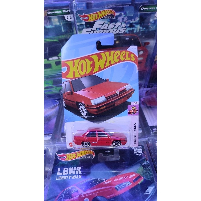 Merah Hotwheels Proton Saga 紅色 2024 | 蝦皮購物