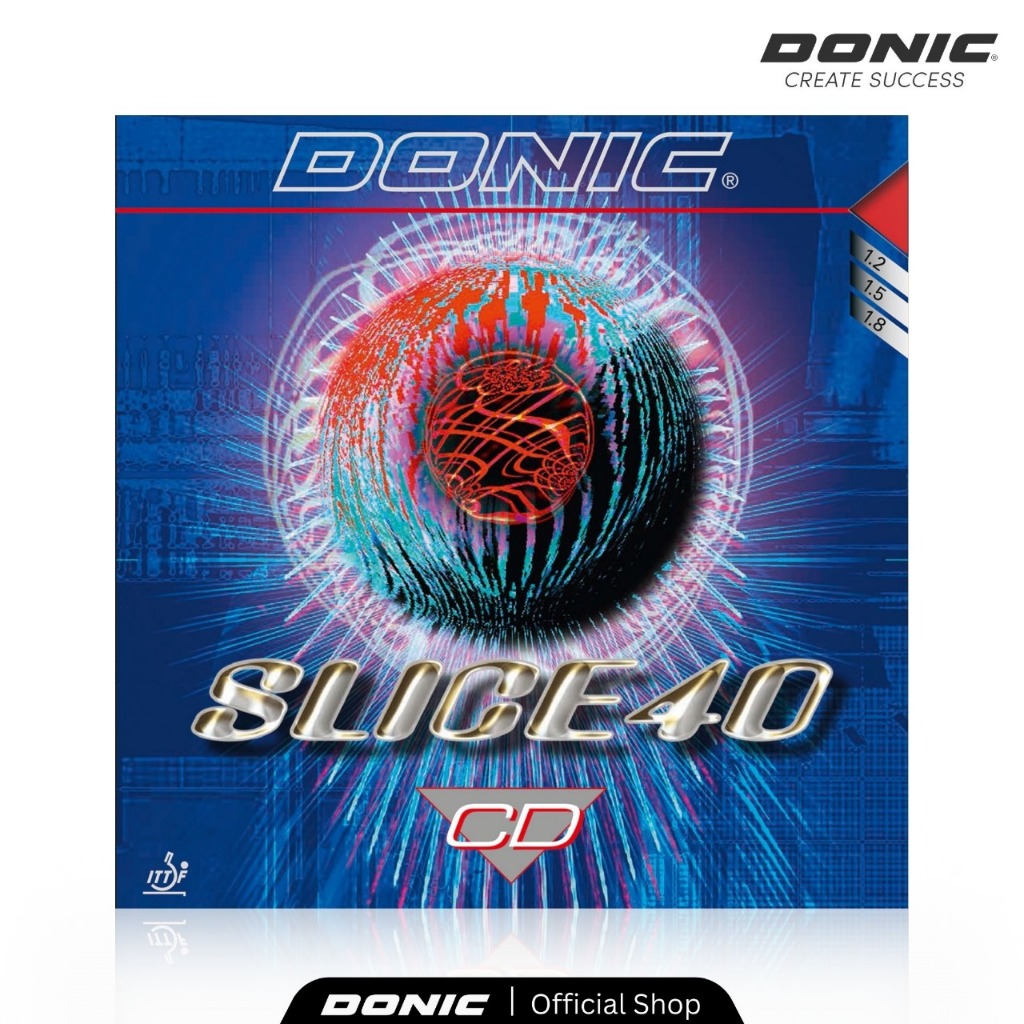 Donic Slice 40 CD 乒乓球橡膠乒乓球橡膠 | 蝦皮購物