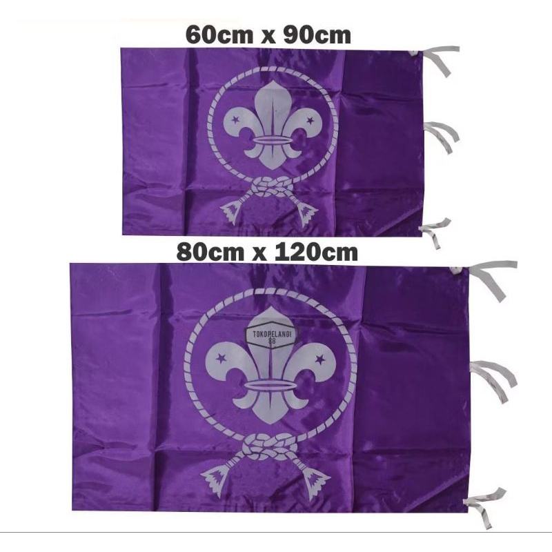 由緞面天鵝絨製成的 Wosm Scout Flag | 蝦皮購物