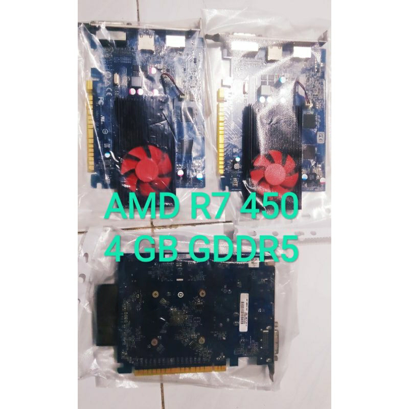 Amd Radeon R7 450 4GB GDDR5 顯卡 | 蝦皮購物