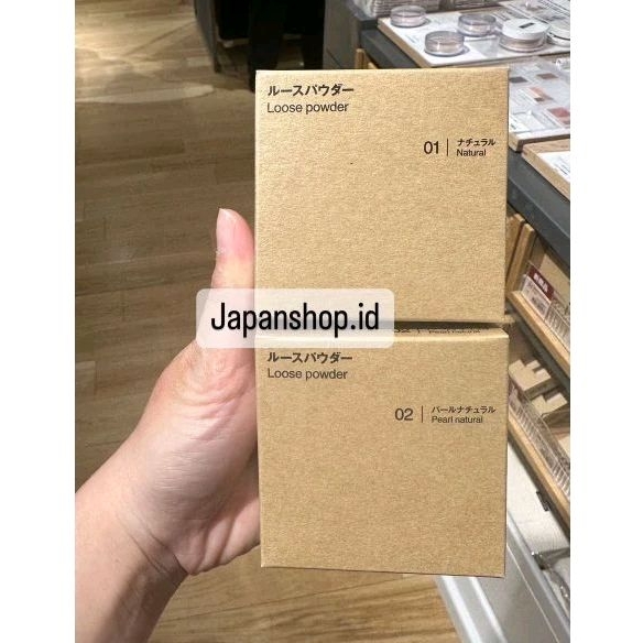 MUJI 新包裝無印良品散粉 5,5gr 18gr | 蝦皮購物