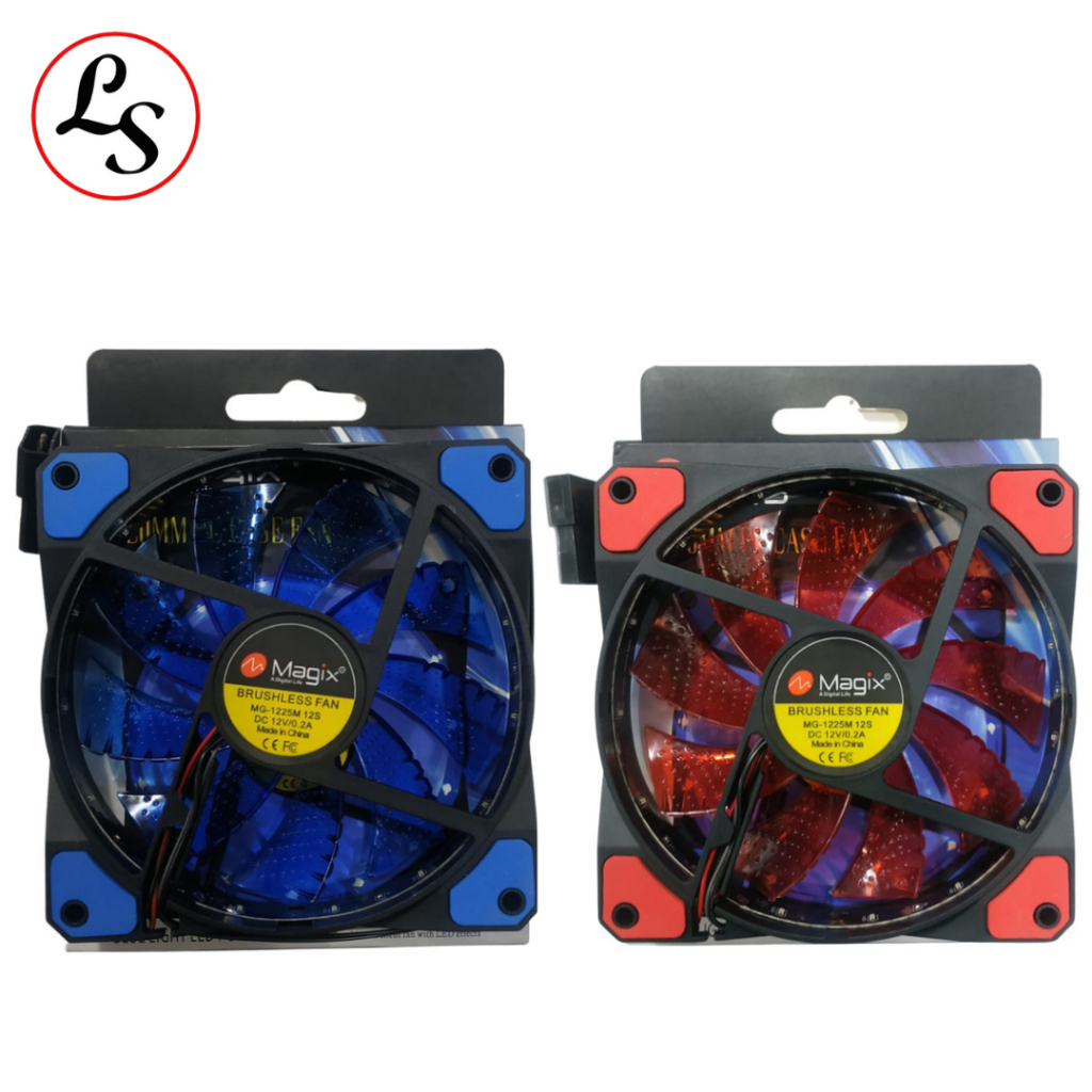 MAGIX FAN CASING 12cm 120mm PC 電腦機箱風扇 Led | 蝦皮購物