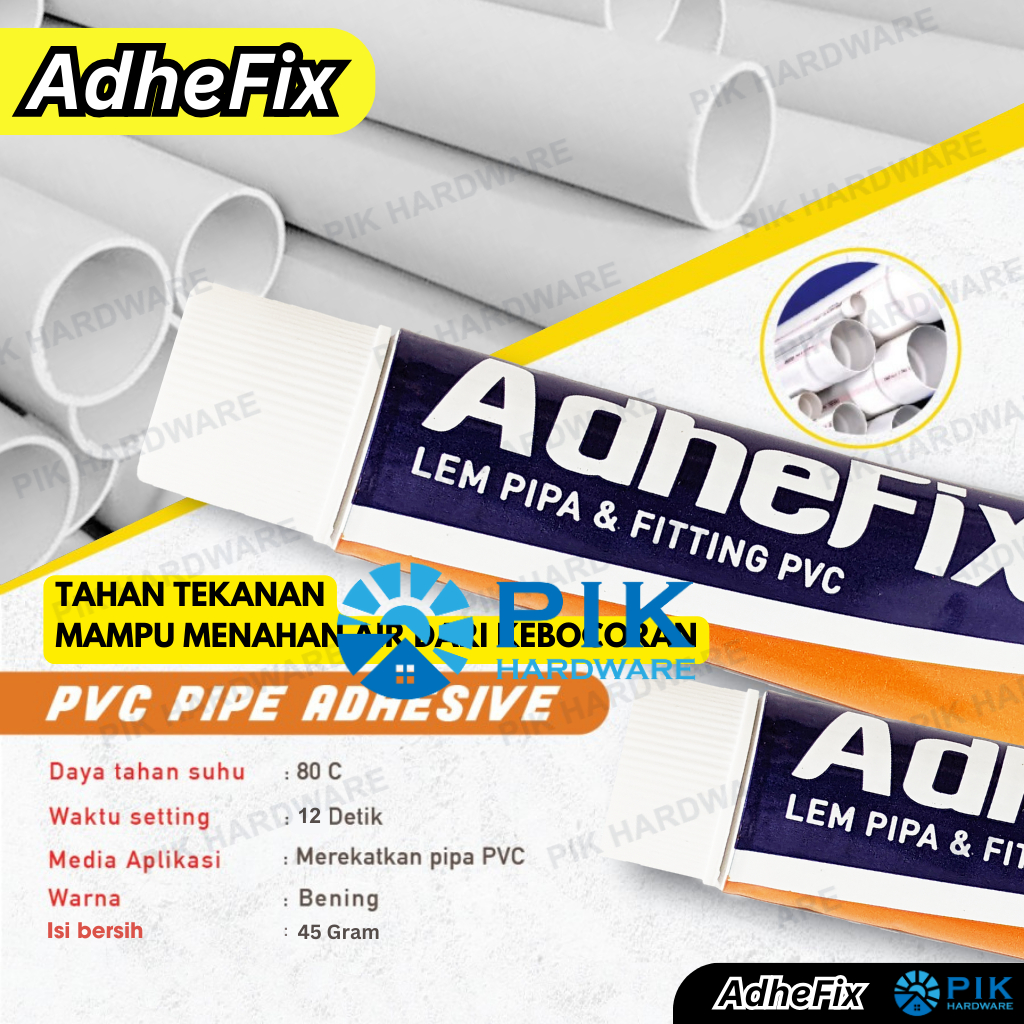 ADHEFIX PVC 管膠 45gr PRALON PARALON 管膠 45 克原裝管膠非 Isarplas | 蝦皮購物