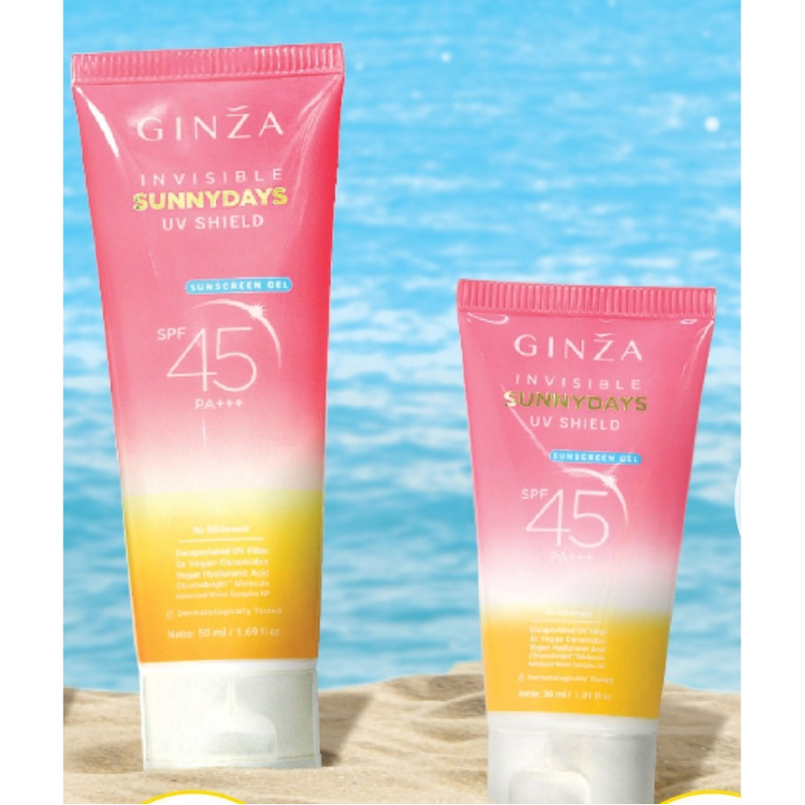 Ginza 隱形晴天紫外線防護罩 SPF 45 PA | 蝦皮購物