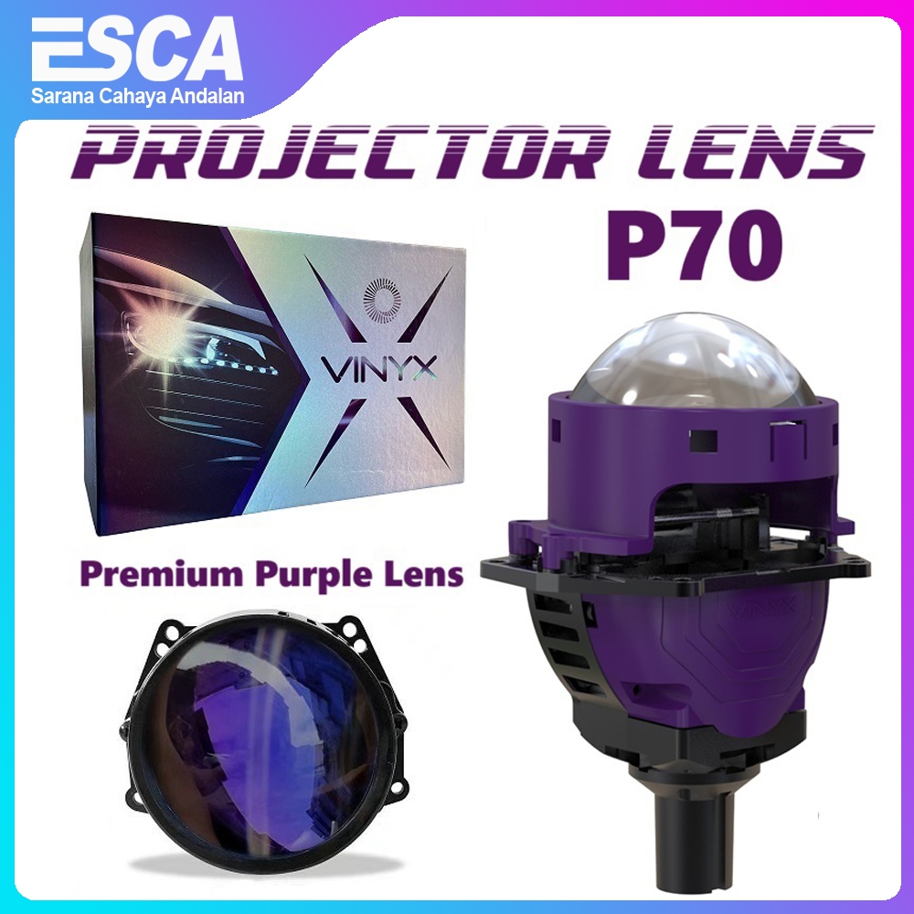 P70 3 英寸 LED 投影儀頭燈 Vinyx Biled Projie 燈 3 P60 Vinyx 70watt | 蝦皮購物