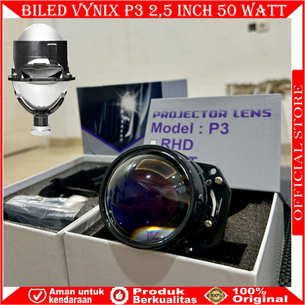 原裝 VINYX P3 BILED 投影儀 2.5 英寸 P3 40WATT/50WATT PROJIE BILED 摩 | 蝦皮購物